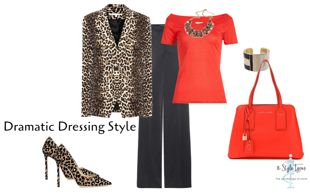 Leopard is a core part of the Dramatic dressing style which draws the eye and commands attention