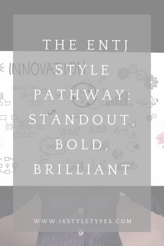 The ENTJ style pathway is bold, brilliant - a standout!