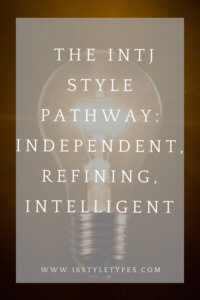 Independent, Refining, Intelligent: The INTJ Style Pathway - 16 Style Types