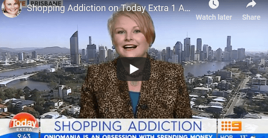 Appearing in the media to discuss overshopping and its devastating impact