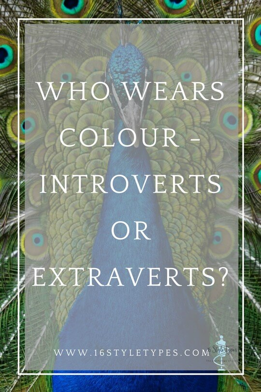 Do introverts or extraverts wear more colour? Which of the 16 Personality types (Myers Briggs) wear colour more and which wear it less? Find out with our ground-breaking research into how the personality type approach style and colour